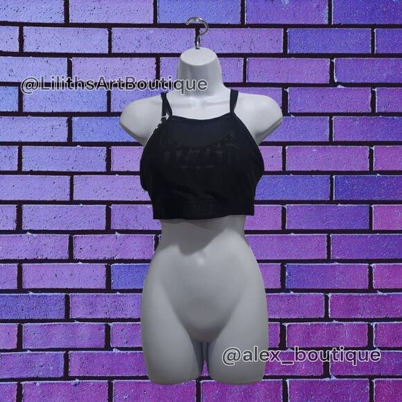 🖤Zumba Sheer Mesh Sports Bra(G018)-Size M for Women - Picture 2 of 8